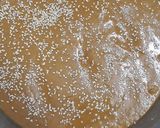 A picture of step 2 of Besan til laddu gramflour sesame laddoo).