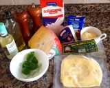 Foto del paso 1 de la receta: Sorrentinos de espinaca y provolone con salsa 4 quesos, a mi manera