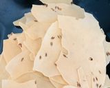 A picture of step 1 of Papad curry.
