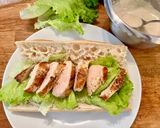 Une image de l'étape 2 de César poulet sandwich.