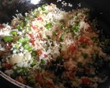 A picture of step 4 of Mix veg pulao.