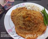 A picture of step 4 of Shalgam or Turnip Parathas.
