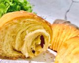Hình bước làm 3 của món Bánh mì cuộn len