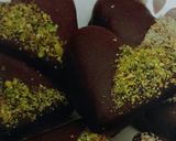 صورة لخطوة 3 من وصفة قلوب بالشوكولاتة coeurs au chocolat