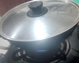A picture of step 3 of Vegetable masala upma.