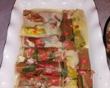 Foto del passaggio 12 della ricetta Cannelloni all'etrusca in fiore 🌸