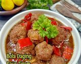 Foto langkah ke 8 dari resep 967. Bola Daging Saus Tiram, Bumbu Minimalis Rasa Maksimalis 😋.