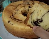 Foto langkah ke 7 dari resep Bolu marmer/marmer cake super lembut dengan metode all in one.