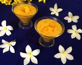 A picture of step 9 of Mango Custard.