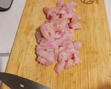 ,,Potrawka z indyka i warzyw,, krok przepisu 1 zdjęcie