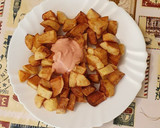 Foto del paso 7 de la receta: Patatas caseras con salsa de ajoaceite y ketchup 🥔✅🗣📢