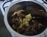 A picture of step 4 of Chicken dry fry.