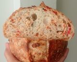 Foto langkah ke 27 dari resep Sambal Tempe Kemangi Sourdough Bread (Open Bake Method).