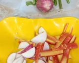 A picture of step 1 of Turnips or Shalgam Pickle.