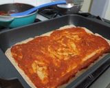 Foto del paso 3 de la receta: Pizza rápida en bifera rectángular essen