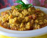 A picture of step 5 of Dam Ka keema.