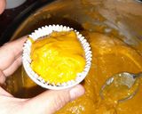 Foto langkah ke 7 dari resep 81.Bolu Kukus Mekar Labu Kuning.
