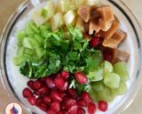 A picture of step 3 of Refreshing Fruit Raita (Fruit yogurt bowl).