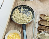 Foto del paso 5 de la receta: Berenjenas rellenas de gambas