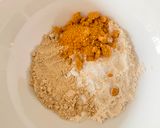 A picture of step 1 of Multigrain cookies.