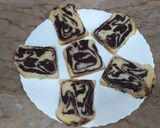 A picture of step 2 of Marble Cake.