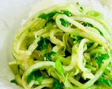 Hình bước làm 3 của món 🌱 Dưa Leo Trộn Ngò Rí