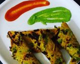 બેસન ચીલા (besan chilla recipe in Gujarati) રેસીપી સ્ટેપ10ફોટો