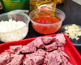 Foto langkah ke 1 dari resep Spaghetti Bolognese | Resep Spagetti Merah Maknyus.