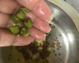 A picture of step 3 of Punjabi Aloo wadi.