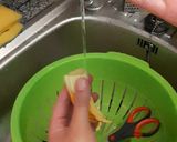 Foto del paso 3 de la receta: Pasta con zapallito italiano y sus flores