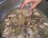 A picture of step 4 of Shahi white qorma.
