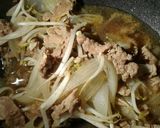 Hình bước làm 2 của món Bún bò xào