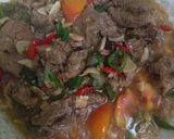 Foto langkah ke 4 dari resep Tumis Daging Sapi.