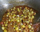 A picture of step 3 of Sweet and Tangy Karonda Chutney.