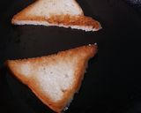 A picture of step 1 of Double Ka Meetha.