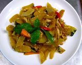 รูปขั้นตอนการทำที่ 5 ของ ฟักทองแครอทผัดไข่