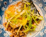 薄鹽鯖魚蓋飯的食譜步驟4照片