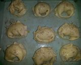Foto del paso 4 de la receta: Empanadas de roquefort, jamón y queso