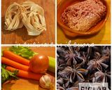 Foto del passaggio 1 della ricetta Tagliatelle allo speck con ragù bianco all'anice