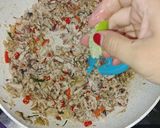 Foto langkah ke 7 dari resep Ikan Tongkol Suir Sambal Matah.