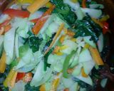 Foto del paso 4 de la receta: Tiritas de vegetales sofritos para comer sano a la Mario, s
