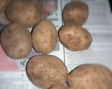 A picture of step 1 of Viazi Karai #4weekschallenge.