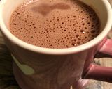 A picture of step 3 of Peruvian hot chocolate - vegan.
