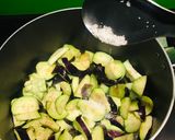 Hình bước làm 2 của món Canh cà tím🍆 nấu đậu