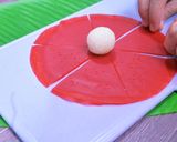 Foto langkah ke 6 dari resep Dadar Gulung Mawar  Tanpa Santan Tanpa Telur.