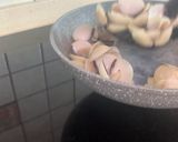 Foto del paso 2 de la receta: Trofie con langostinos y salmón