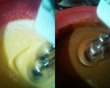Foto langkah ke 2 dari resep Brownies kukus mekar nyengir.