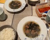 Foto langkah ke 3 dari resep Korean Seaweed soup/ sup rumput laut Korea.