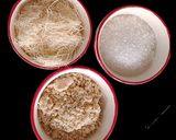 A picture of step 2 of Pheni Rabdi.