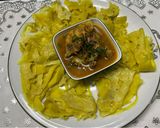 Foto langkah ke 5 dari resep Ragit dengan Kari Ayam khas palembang.